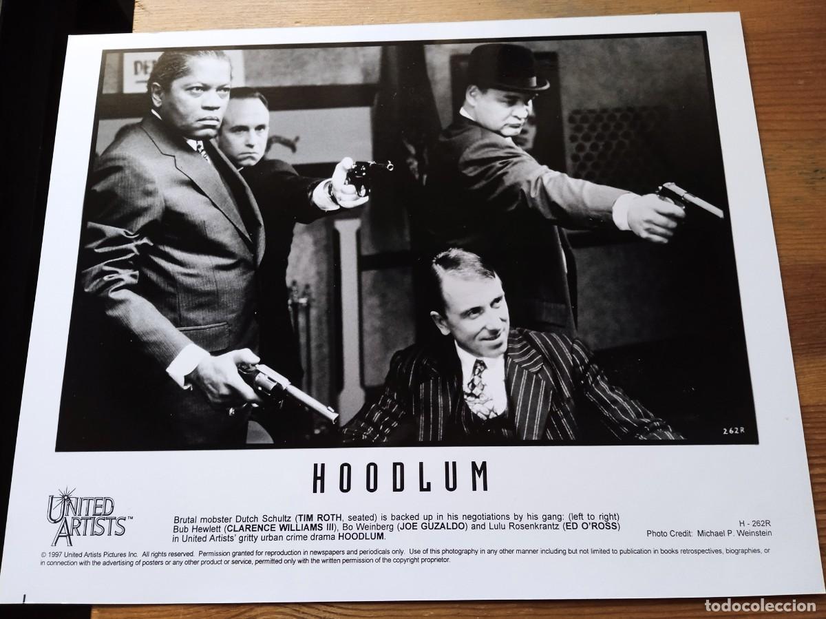 Cine: Hampones Hoodlum - Tim Roth, Laurence Fishburne, Rd O'ross - Foto original B/N United Artist 1997
