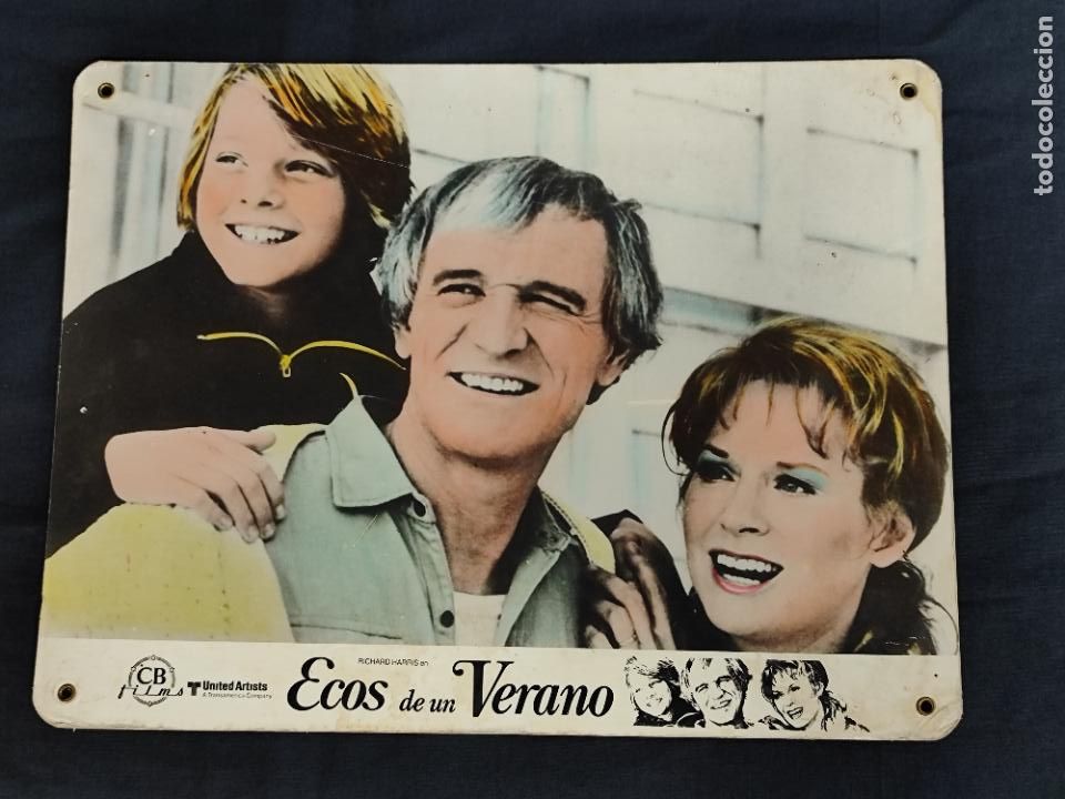Cinema: FOTOCROMO CARTON - ECOS DE UN VERANO - 38 CM X 29 CM -