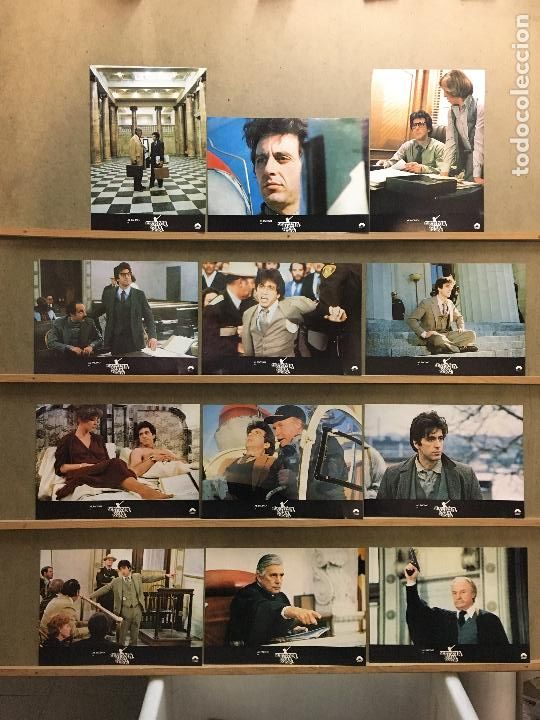Cine: FU37D JUSTICIA PARA TODOS AL PACINO SET COMPLETO 12 FOTOCROMOS ORIGINAL ESTRENO