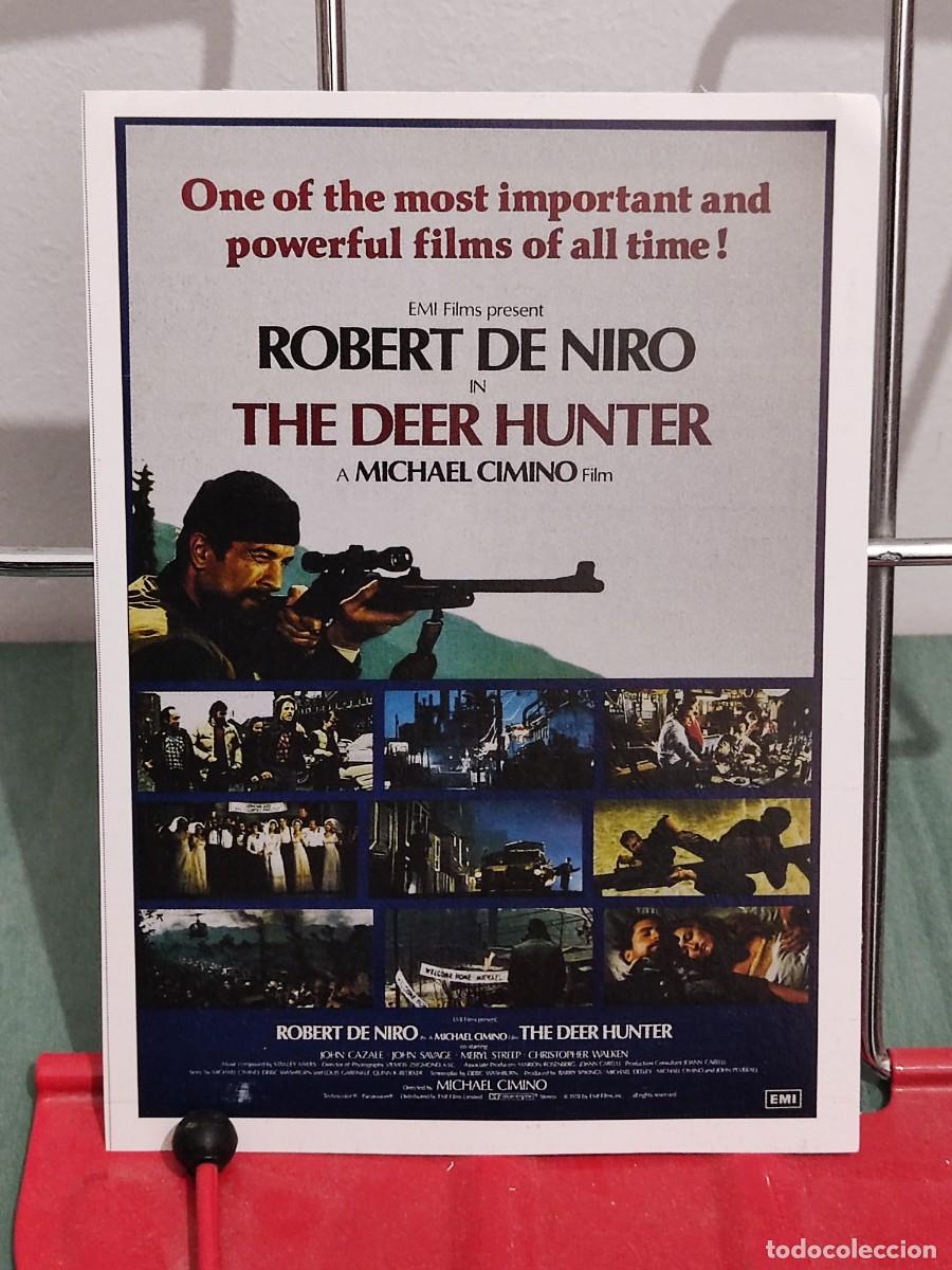 Cinema: El cazador (The Deer Hunter) . Ficha revista Accion cine -- (Cimino, De Niro, Walken, streep