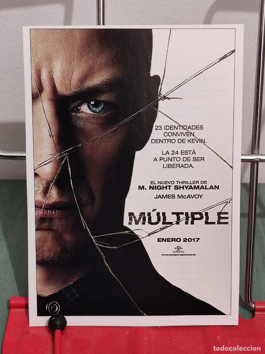 Cinema: Multiple . Ficha revista Accion cine -- (M. Night Shyamalan, James McAvoy, Anya Taylor-Joy, ...