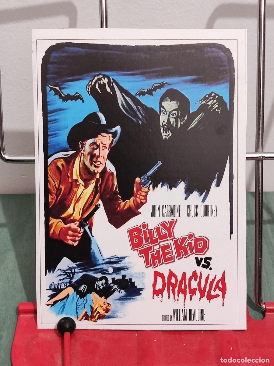 Cine: Billy the kid vs Dracula . Ficha revista Accion cine -- (William Beaudine, John Carradine, Courtney,