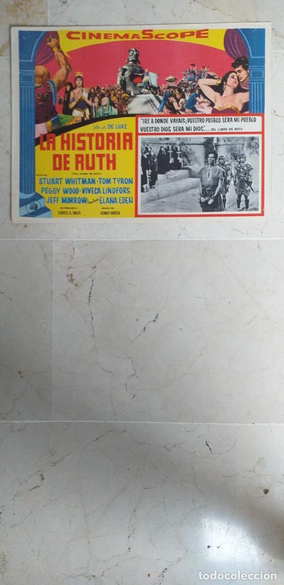 Cine: LA HISTORIA DE RUTH STUART WHITMAN LOBBY CARD ORIGINAL