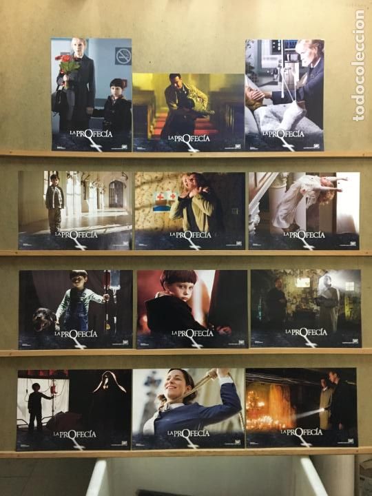 Cine: GL15D LA PROFECIA JULIA STILES SET COMPLETO 12 FOTOCROMOS ORIGINAL ESTRENO