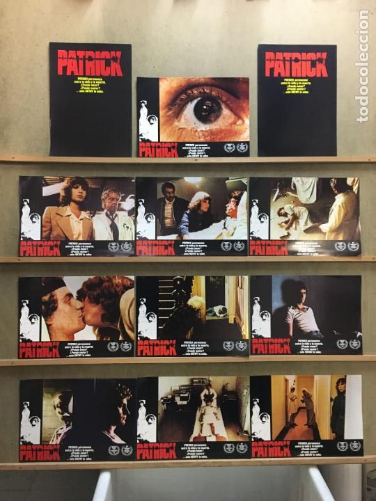 Cine: GL40D PATRICK RICHARD FRANKLIN TERROR SET COMPLETO 12 FOTOCROMOS ORIGINAL ESTRENO