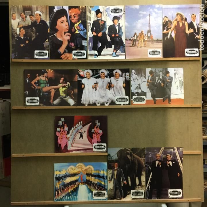 Cine: GL80D HOLLYWOOD HOLLYWOOD FRED ASTAIRE GENE KELLY GARLAND GARBO SET 12 FOTOCROMOS ORIGINAL ESTRENO