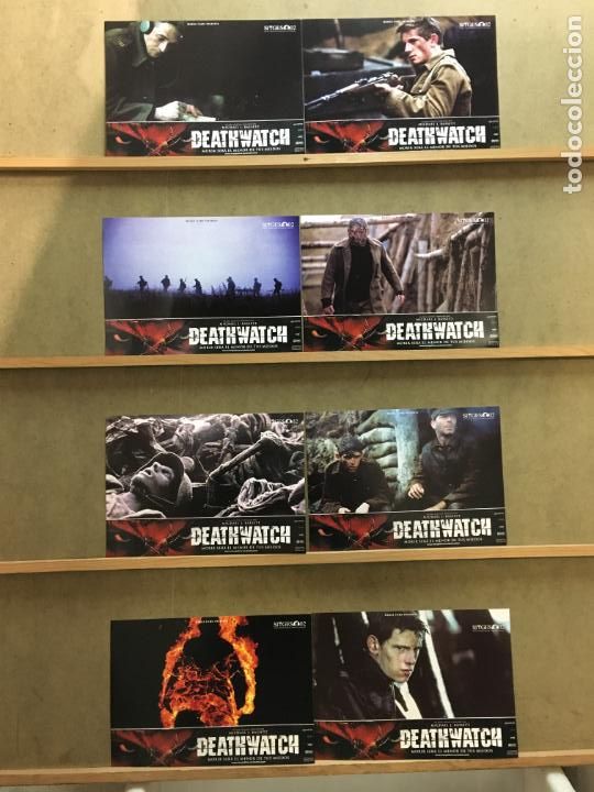 Cinema: GM16D DEATHWATCH JAMIE BELL TERROR SET COMPLETO 8 FOTOCROMOS ORIGINAL ESTRENO
