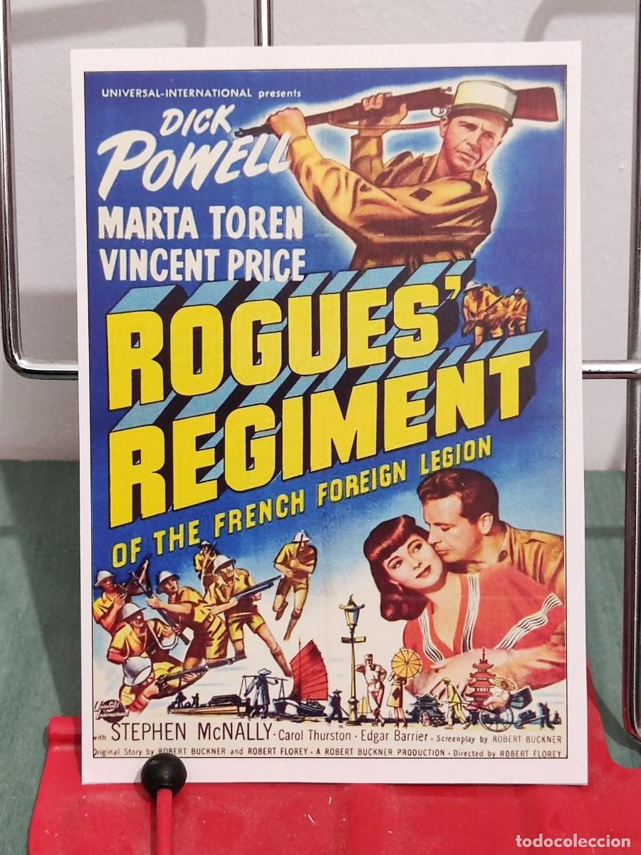 Kino: La legion de los condenados (Rogues regiment) . Ficha revista Accion cine