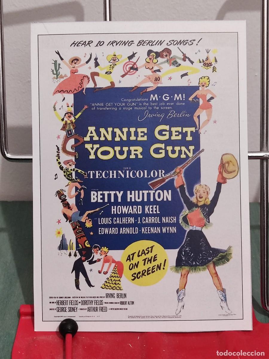 Cinema: La reina del oeste (Annie get your gun) . Ficha revista Accion cine
