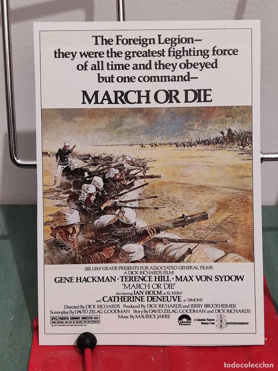 Cinema: Marchar o morir (March or die) . Ficha revista Accion cine