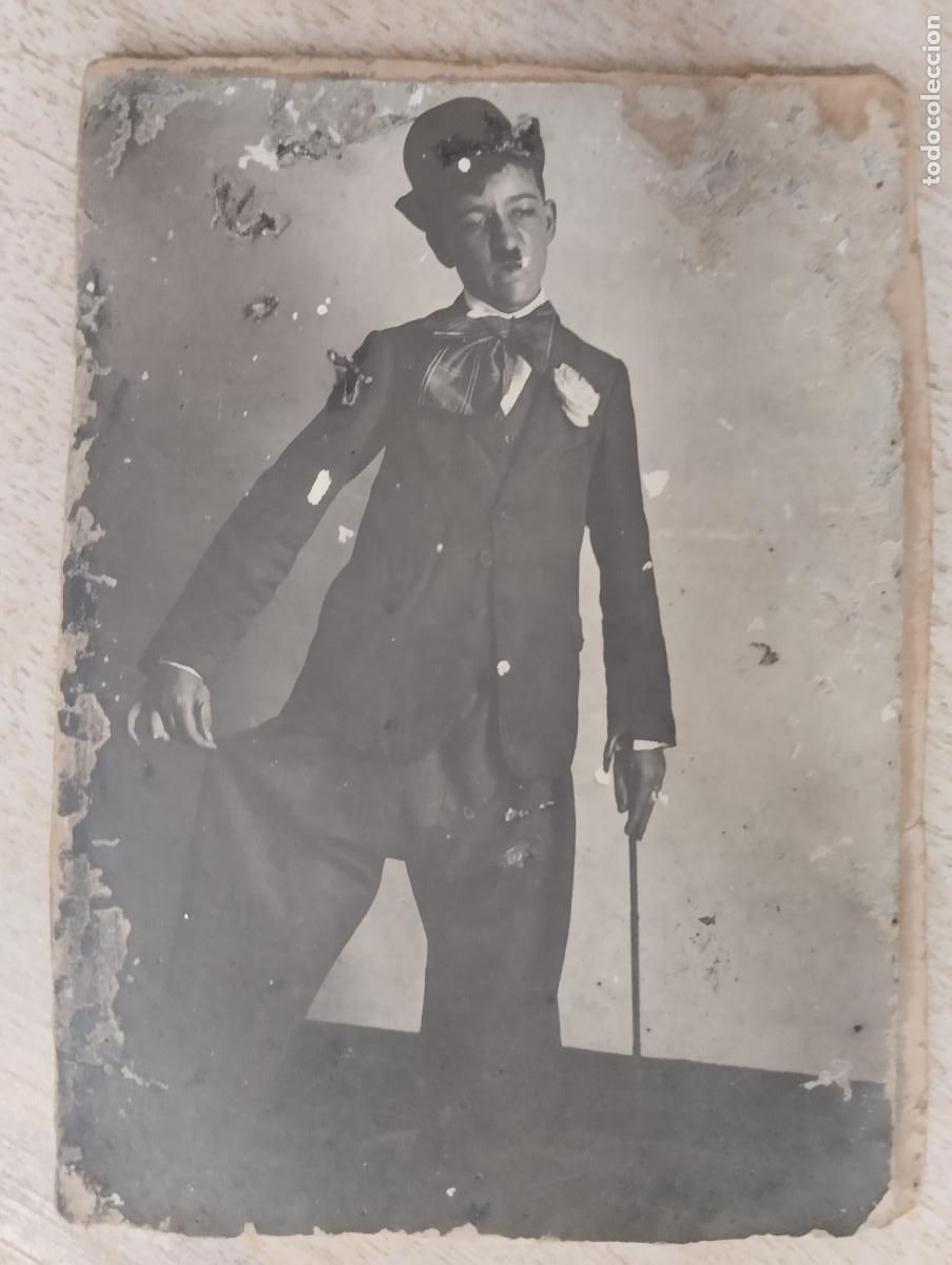 Cine: FOTO FOTOGRAFIA CHARLOT 13X9,5CM