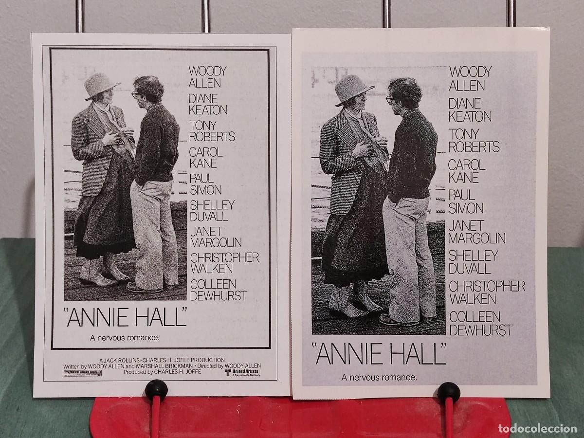 Kino: Annie Hall . 2 Fichas revista Accion cine