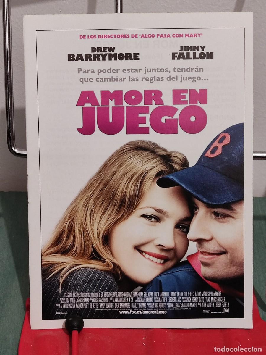 Kino: Amor en juego . Ficha revista Accion cine - (Farrelly, Drew Barrymore, Jimmy Fallon, Ione Skye, ..