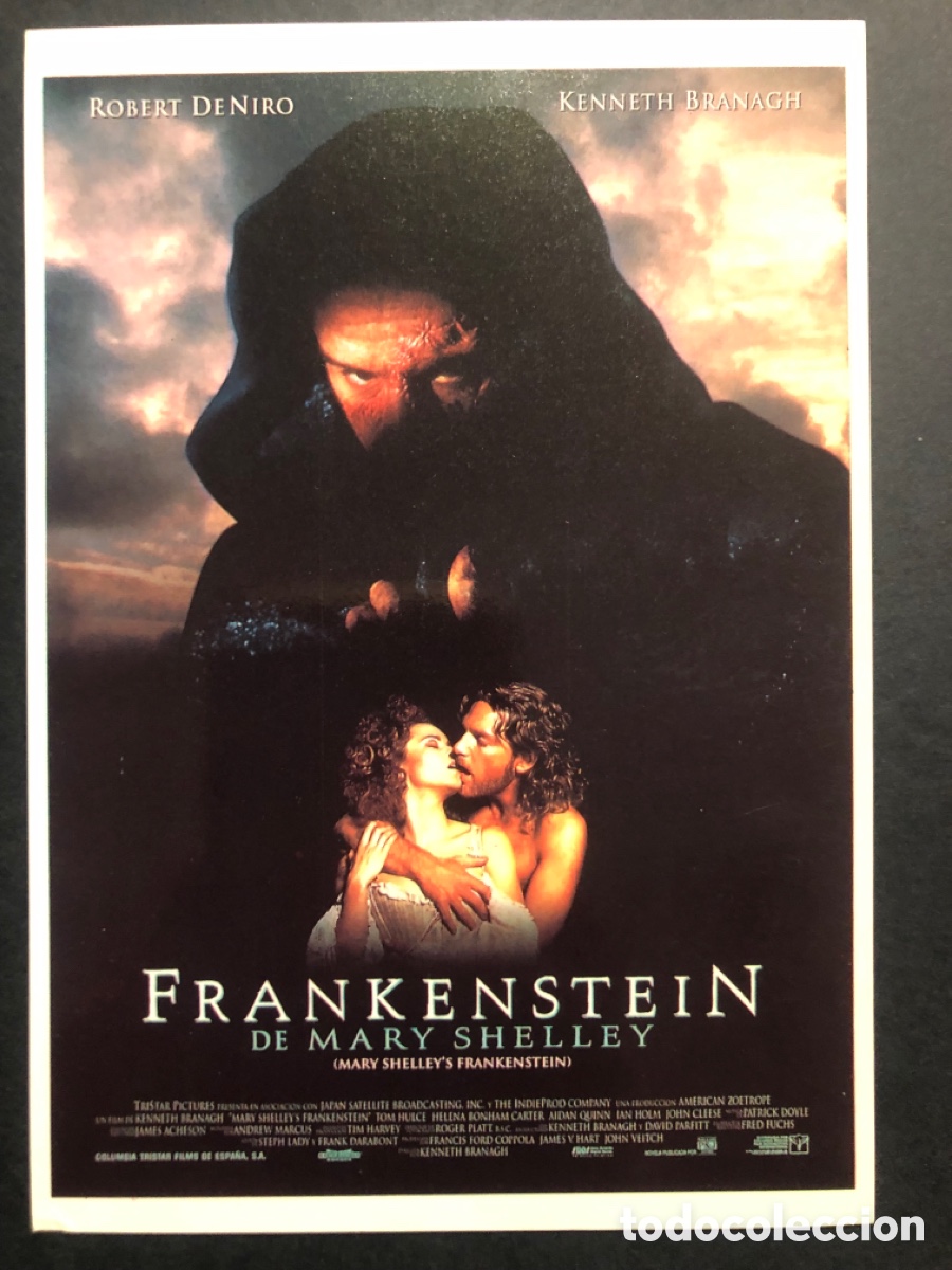 Cine: Tarjeta postal frankenstein robert de Niro