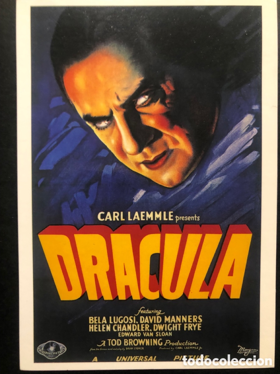 Cine: Tarjeta postal dracula bela lugosi