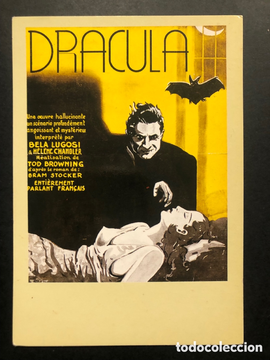 Cine: Tarjeta postal dracula bela lugosi