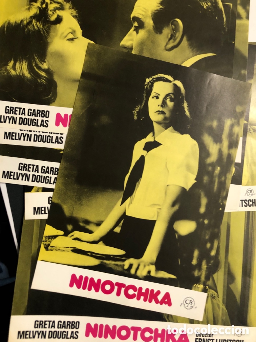 Cine: Set 11 fotocromos Ninotchka greta garbo