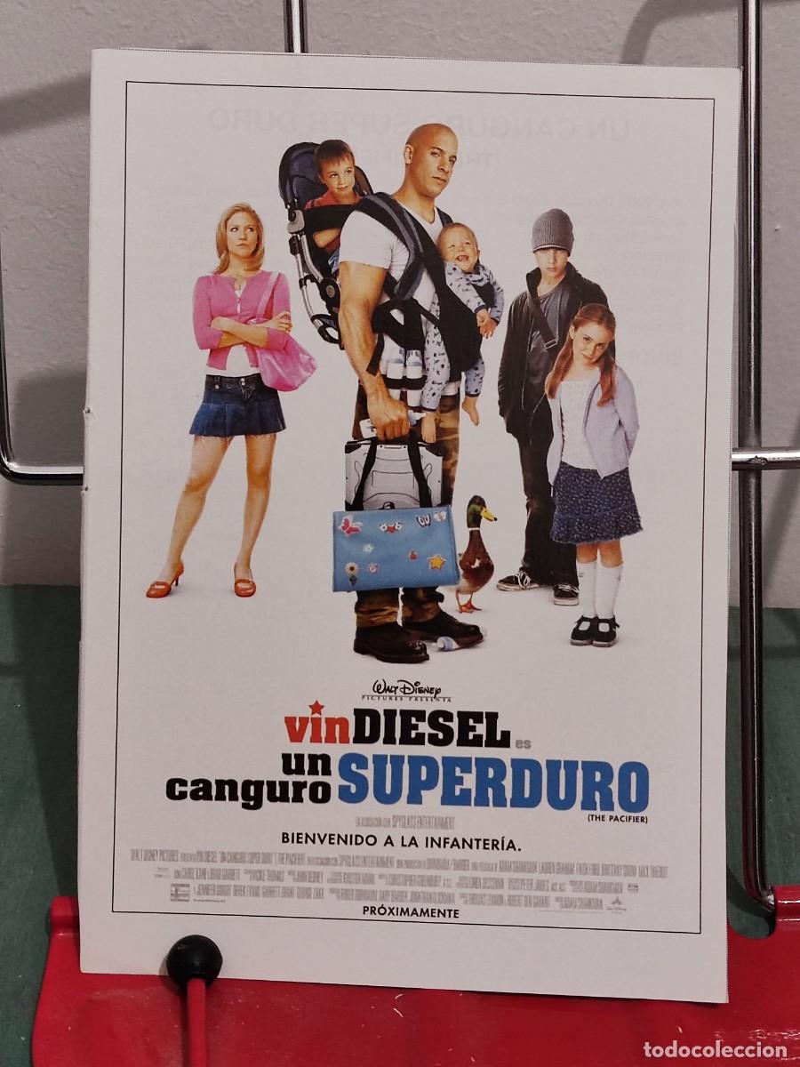 Cinema: Un canguro super duro (The pacifier) . Ficha revista Accion cine