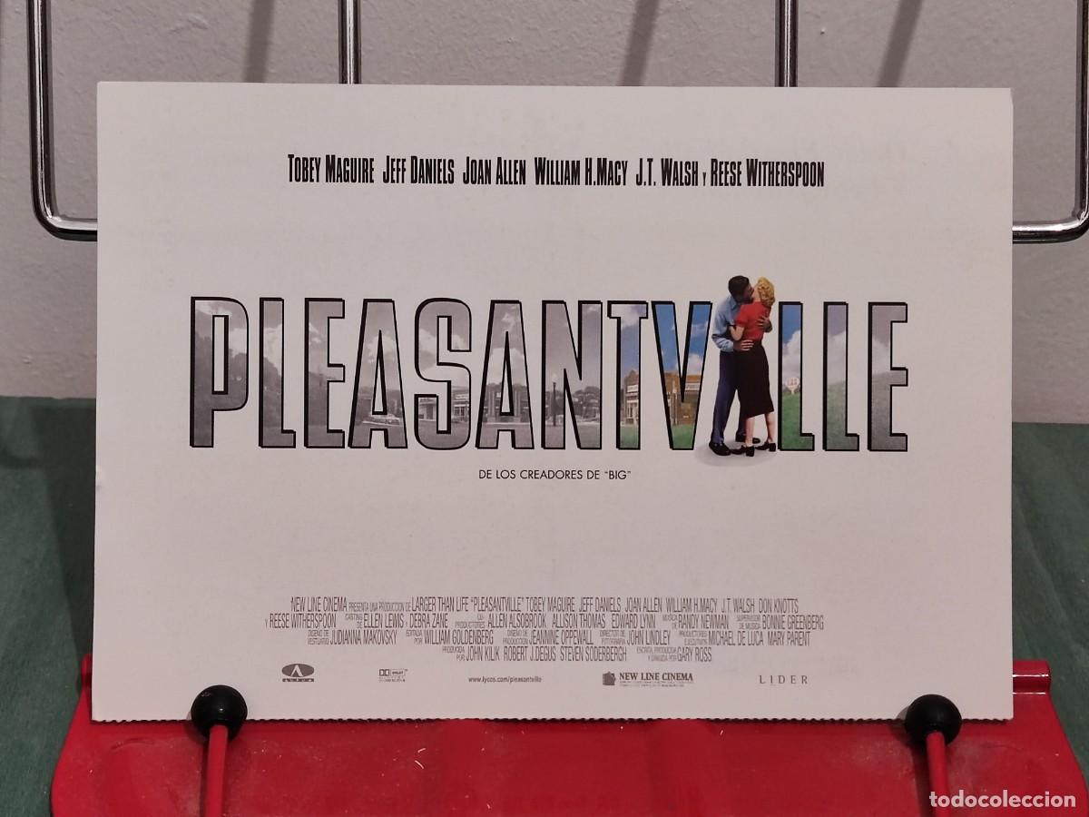 Cinema: Pleasantville . Postal de la pelicula