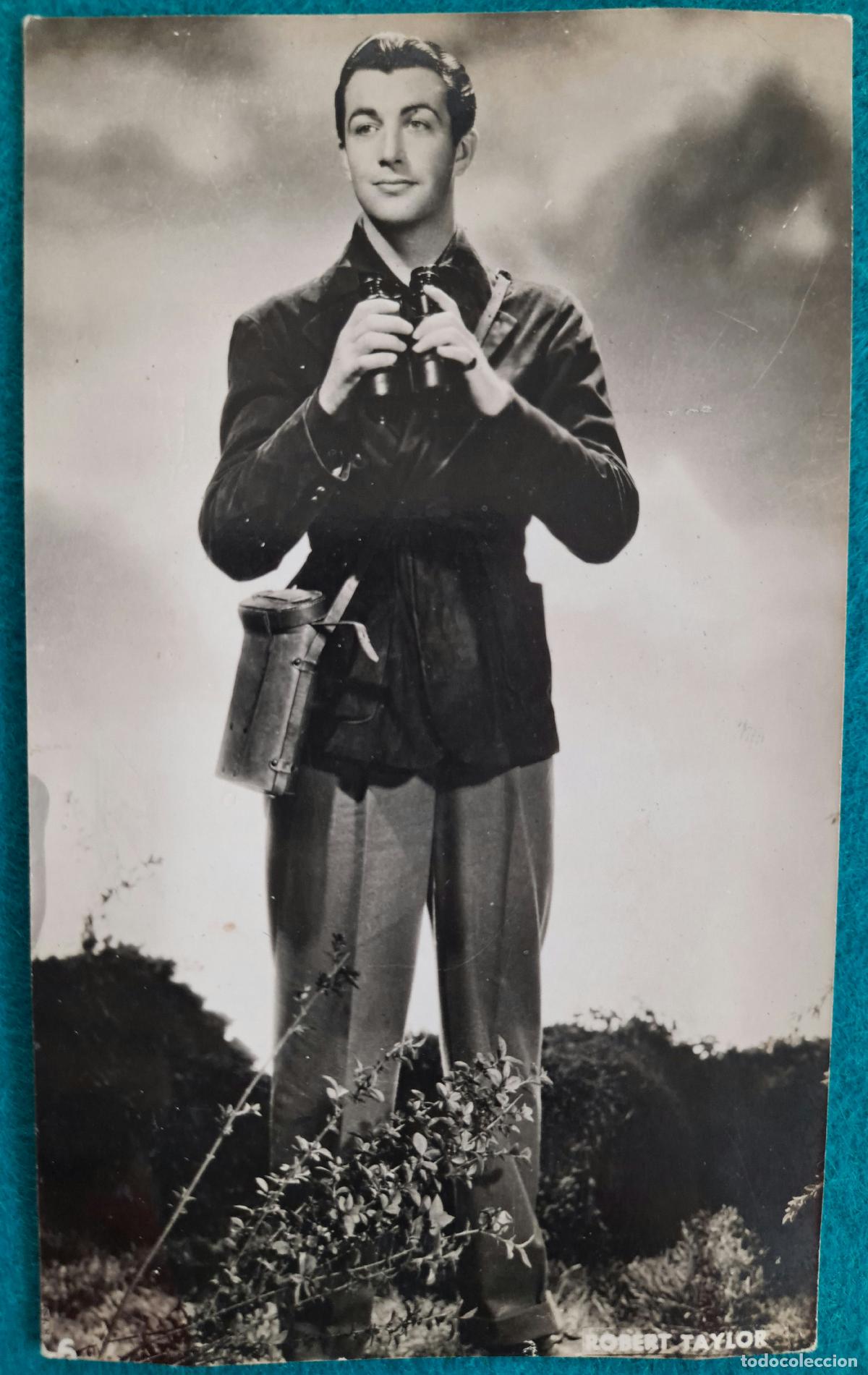 Cine: RW POSTAL ARTISTA CINE ACTOR ROBERT TAYLOR PA5