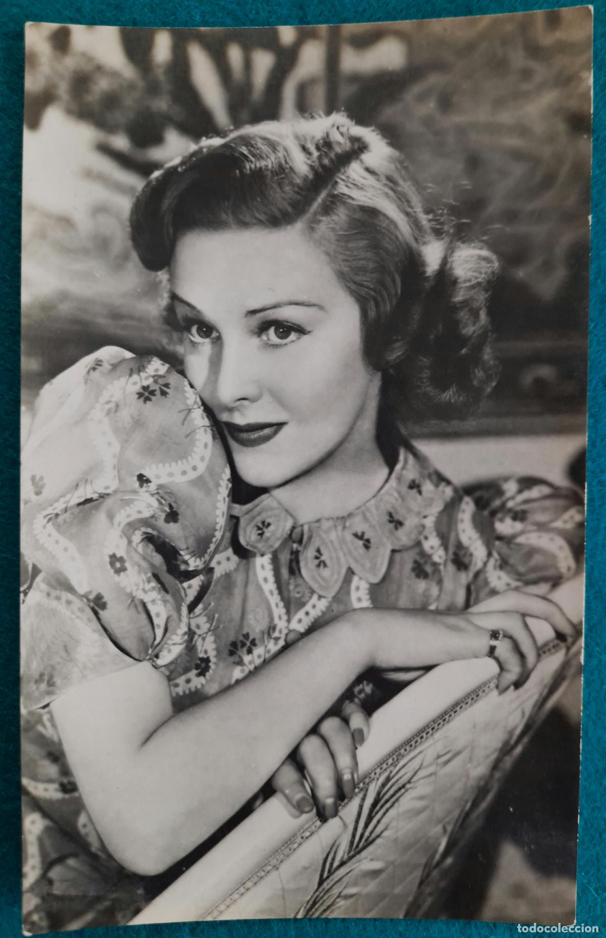 Cinema: RW POSTAL ARTISTA CINE ACTRIZ MADELEINE CARROLL PA10