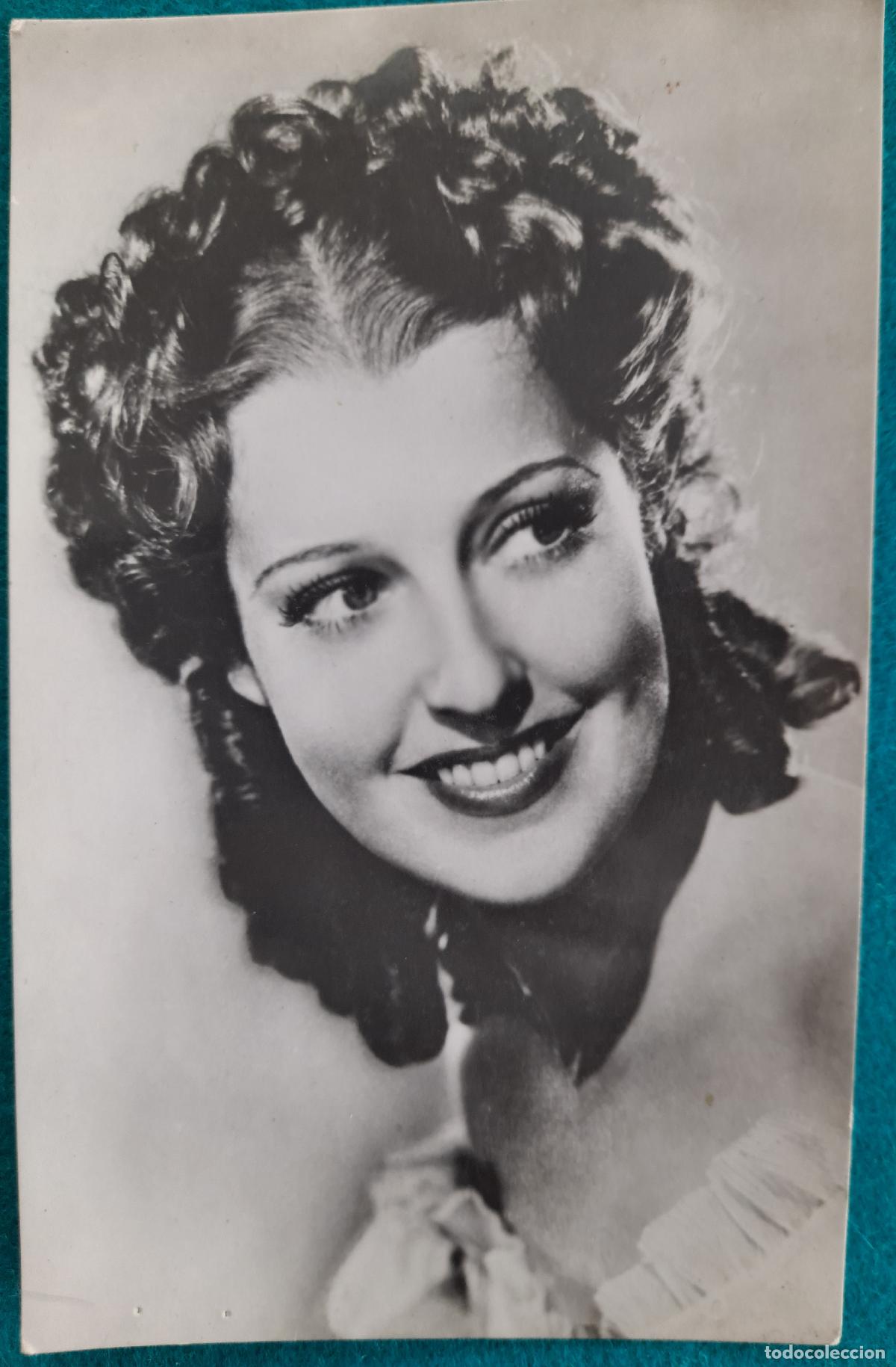 Cinema: RW POSTAL ARTISTA CINE ACTRIZ JEANETTE MAC DONALD PA36