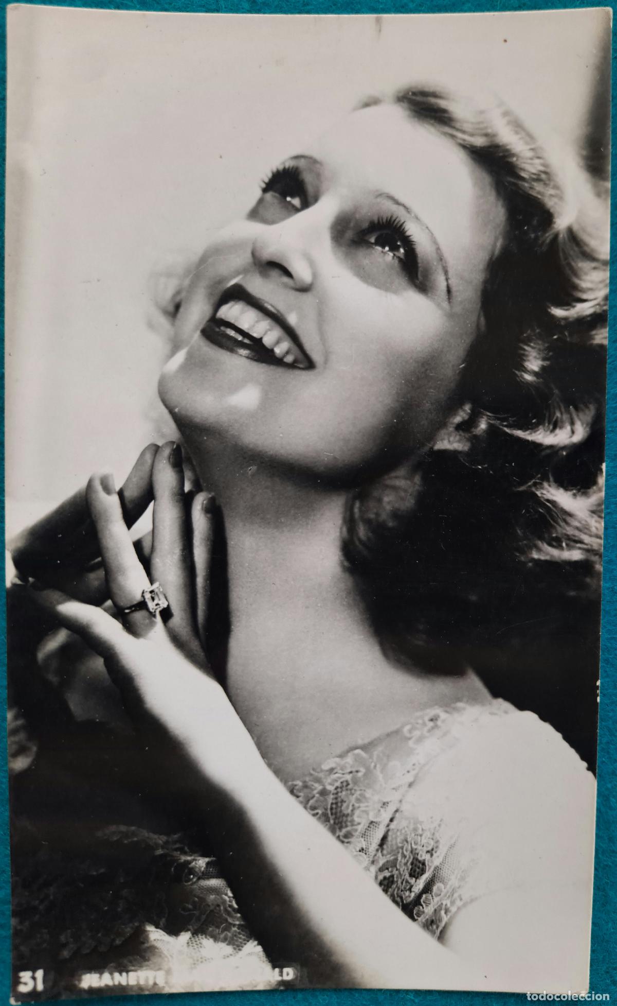 Cinema: RW POSTAL ARTISTA CINE ACTRIZ JEANETTE MACDONALD PA48