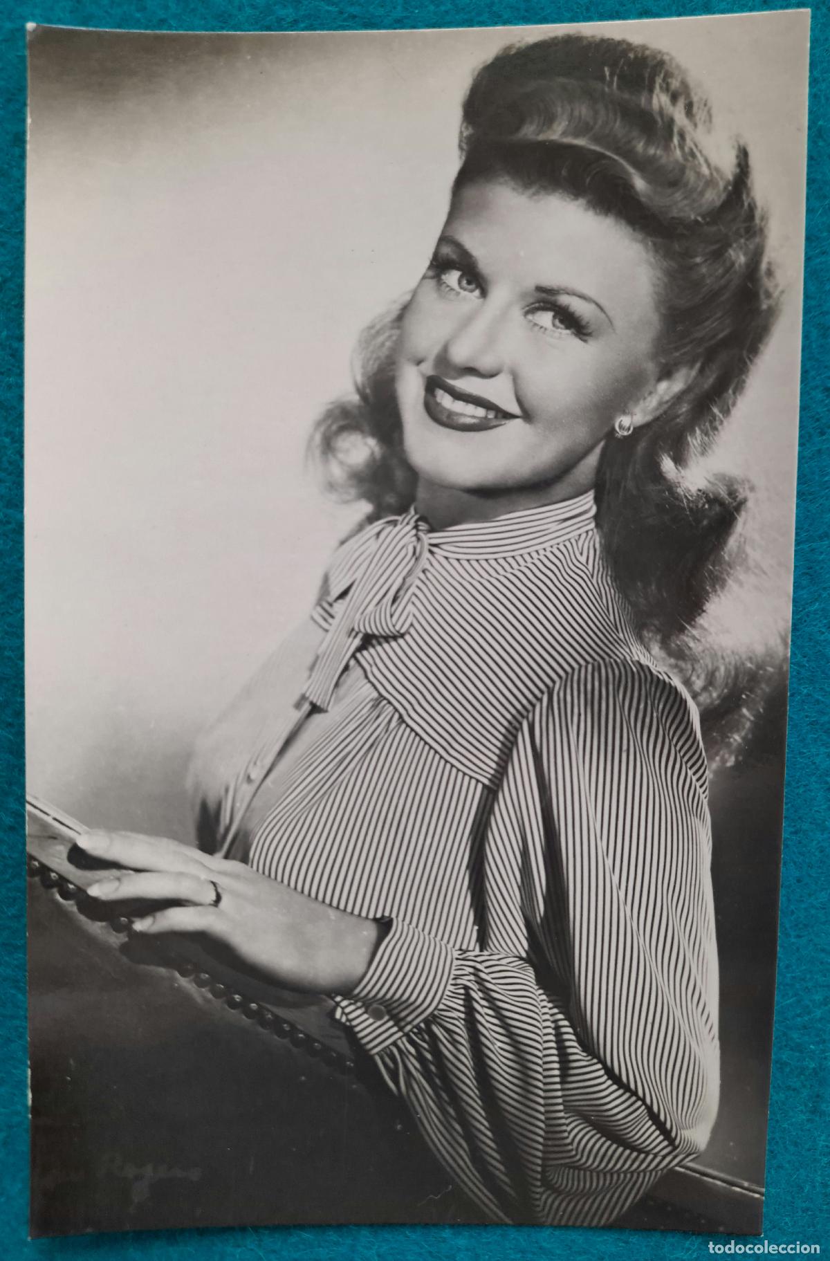 Cinema: RW POSTAL ARTISTA CINE ACTRIZ GINGER ROGERS PA65