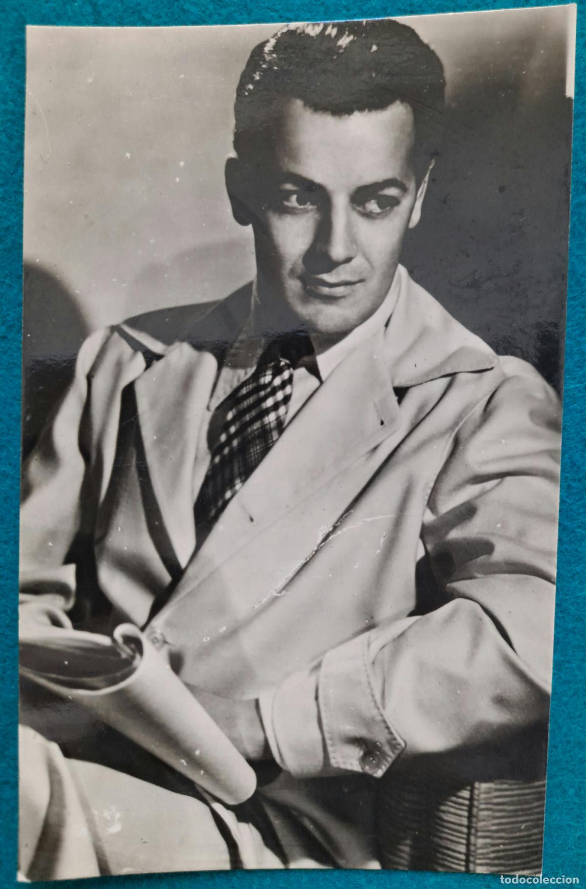 Cine: RW POSTAL ARTISTA CINE ACTOR ECORNEL WILDE PA101