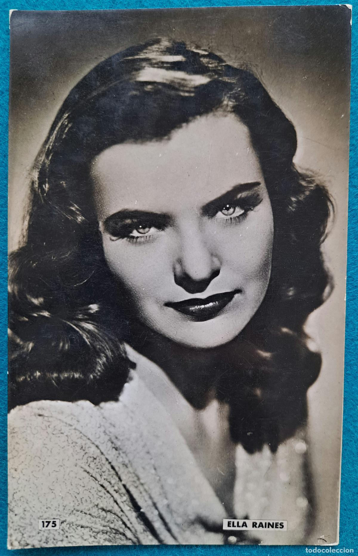 Cine: RW POSTAL ARTISTA CINE ACTRIZ ELLA RAINES PA107