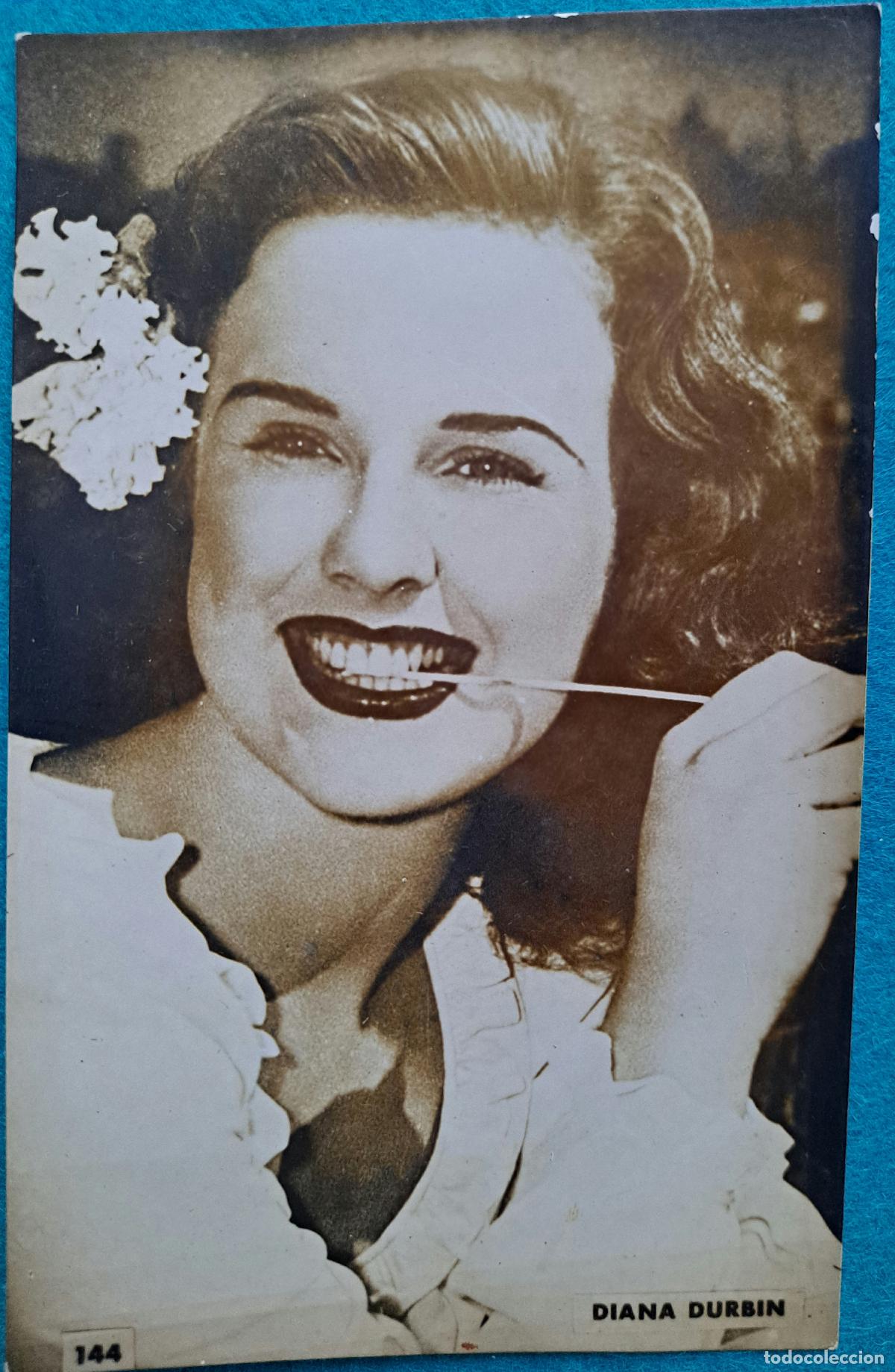 Cine: RW POSTAL ARTISTA CINE ACTRIZ DIANA DURBIN PA151