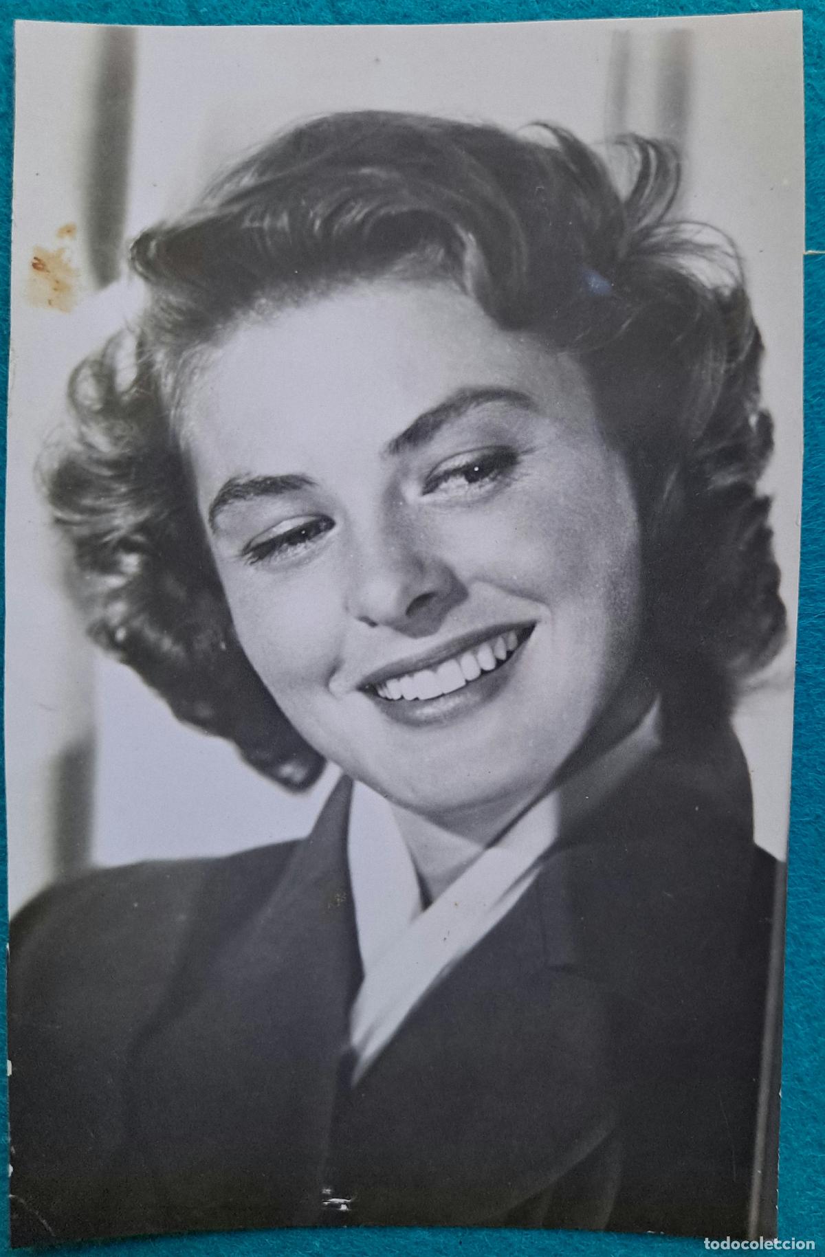 Cine: RW POSTAL ARTISTA CINE ACTRIZ INGRID BERGMAN PA152