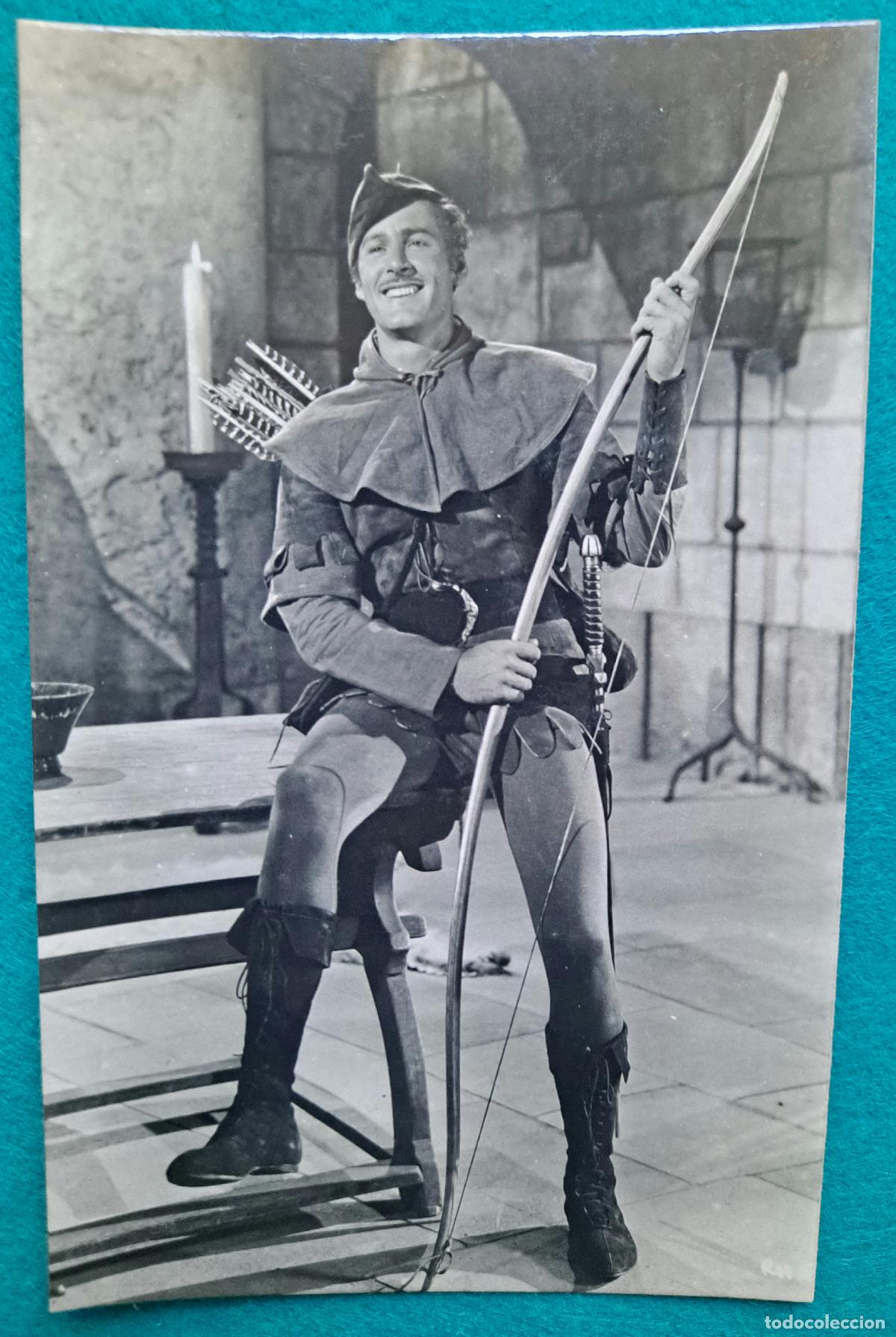 Cine: RW POSTAL ARTISTA CINE ACTOR ERROL FLYNN PA173