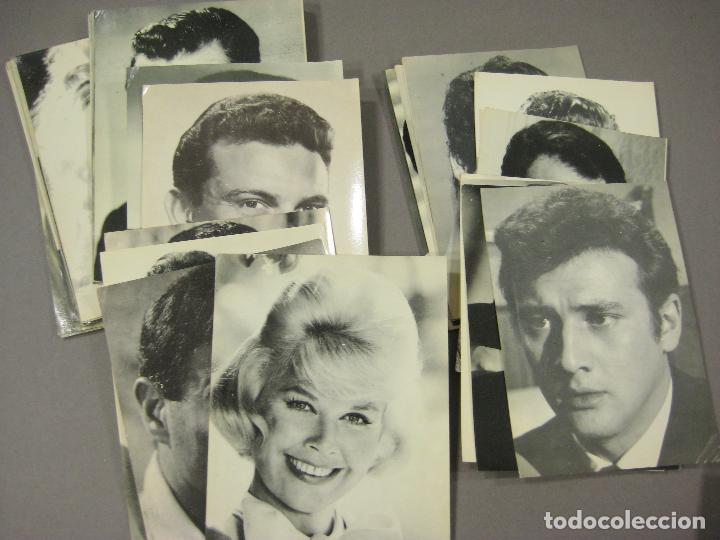 Cin&eacute;ma: LOTE DE 40 POSTALES DE ARTISTAS DE CINE DE LOS A&Ntilde;OS 60 DE LA 1&ordf; Y 2&ordf; SERIE DE FOTO FICHA ROM&Aacute;NTICA