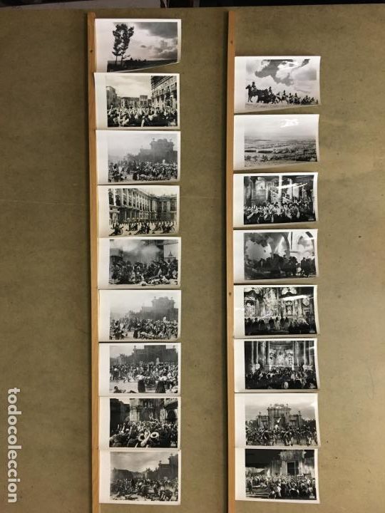 Cine: F34905 AGUSTINA DE ARAGON AURORA BAUTISTA CIFESA 17 FOTOS B/N ORIG ESPA&Ntilde;OLAS