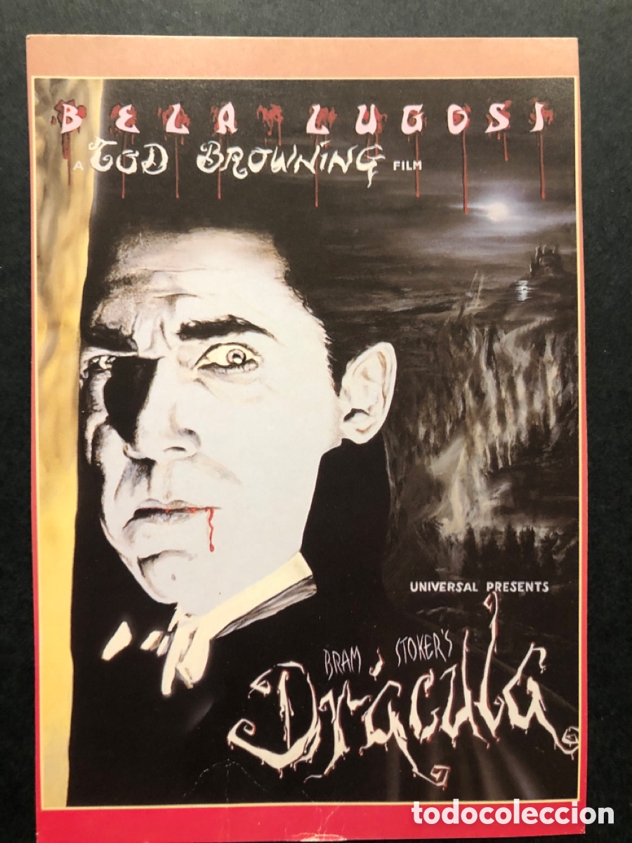 Cine: Tarjeta postal dracula bela lugosi
