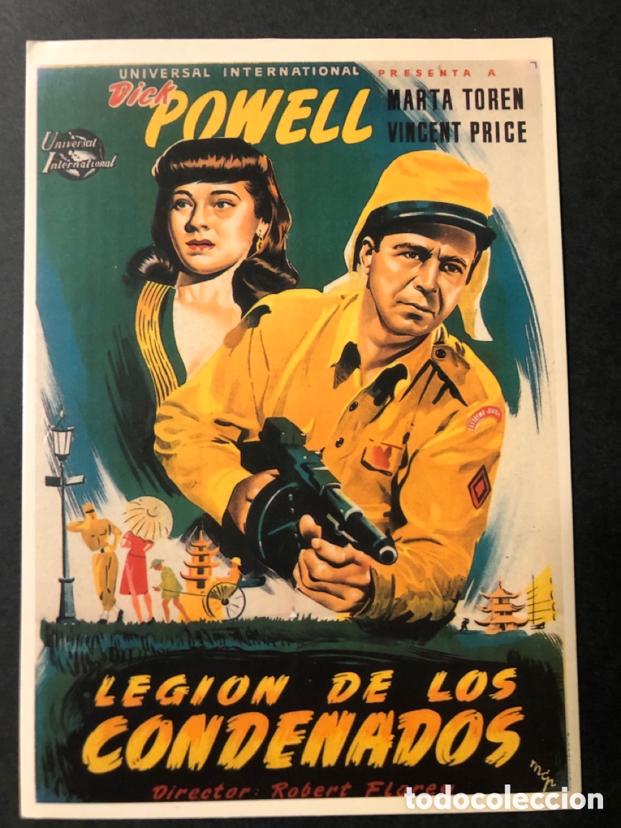 Cine: Tarjeta postal legion de los condenados Marta toren