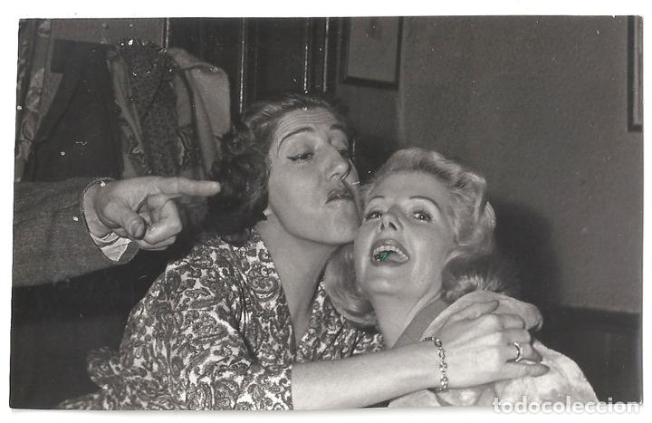 Cin&eacute;ma: FJC 0153 MARY SANTPERE MARIA MARTIN FOTO B/N ORIGINAL ESPA&Ntilde;OLA