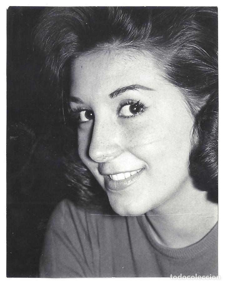 Cin&eacute;ma: FJC 0160 CONCHA VELASCO FOTO B/N ORIGINAL ESPA&Ntilde;OLA PRENSA FOTOGRAFO JAVIER