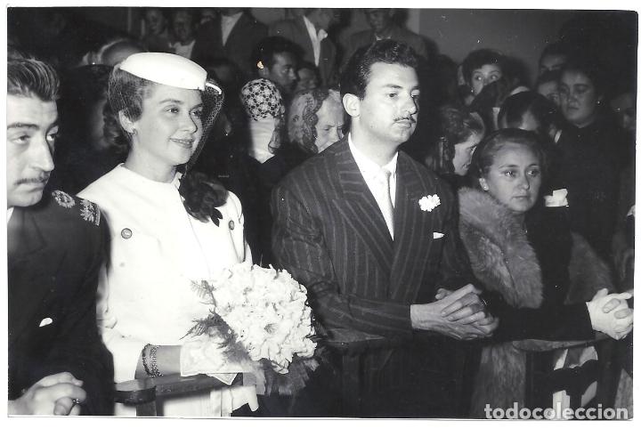 Cine: FJC 0179 ANA MARISCAL VALENTIN JAVIER FOTO B/N ORIGINAL ESPA&Ntilde;OLA FOTOGRAFO PULIDO