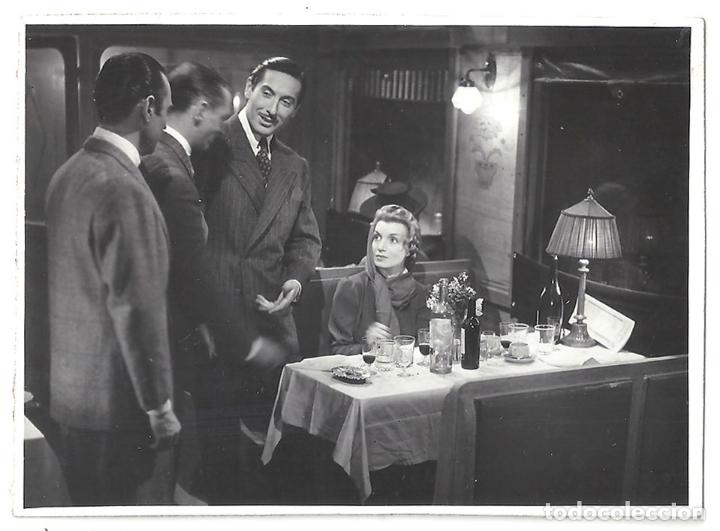 Cine: FJC 0191 CONCHITA MONTENEGRO JOSE NIETO FOTO B/N ORIGINAL ESPA&Ntilde;OLA FOTOGRAFO CESAR