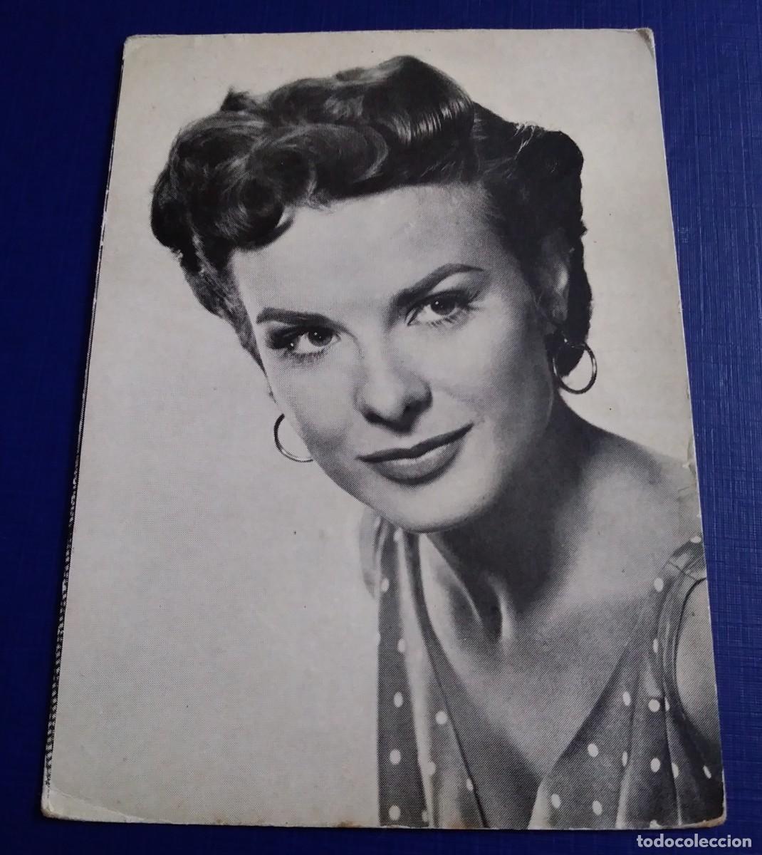 Cine: TARJETAS FLORITA N&deg;8 - JEAN PETERS - REVISTA FLORITA