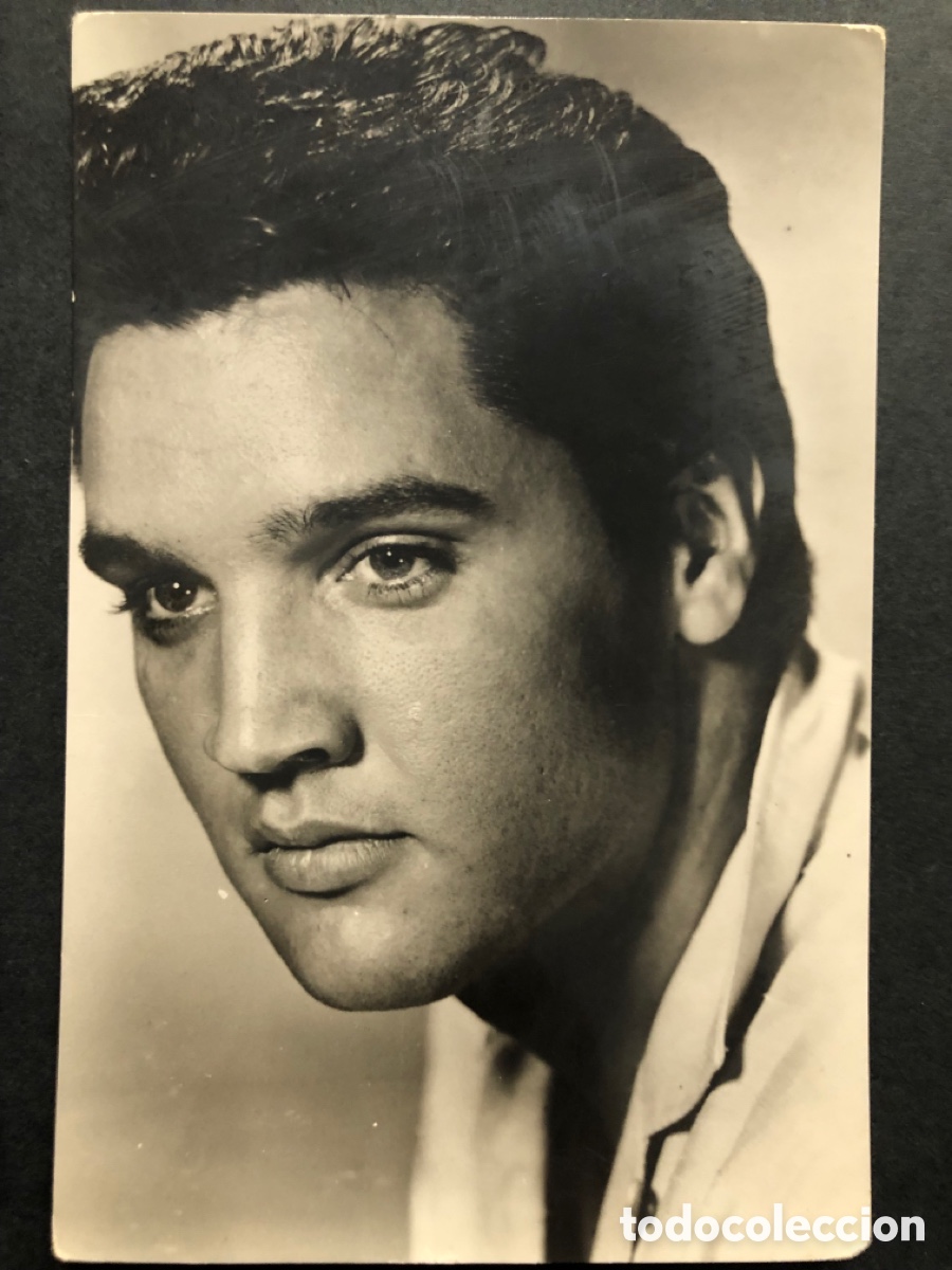 Cine: Antigua tarjeta postal elvis presley A