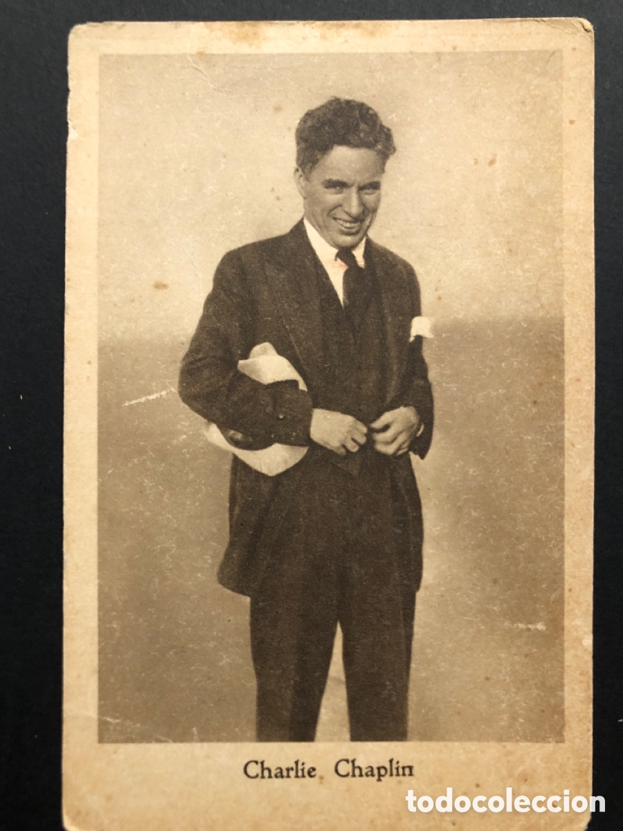 Cine: Antigua tarde postal de charles Chaplin A