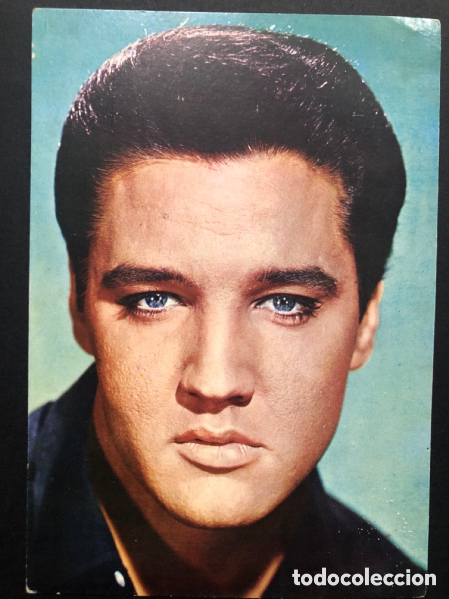 Cine: Antigua tarjeta postal de Elvis Presley A