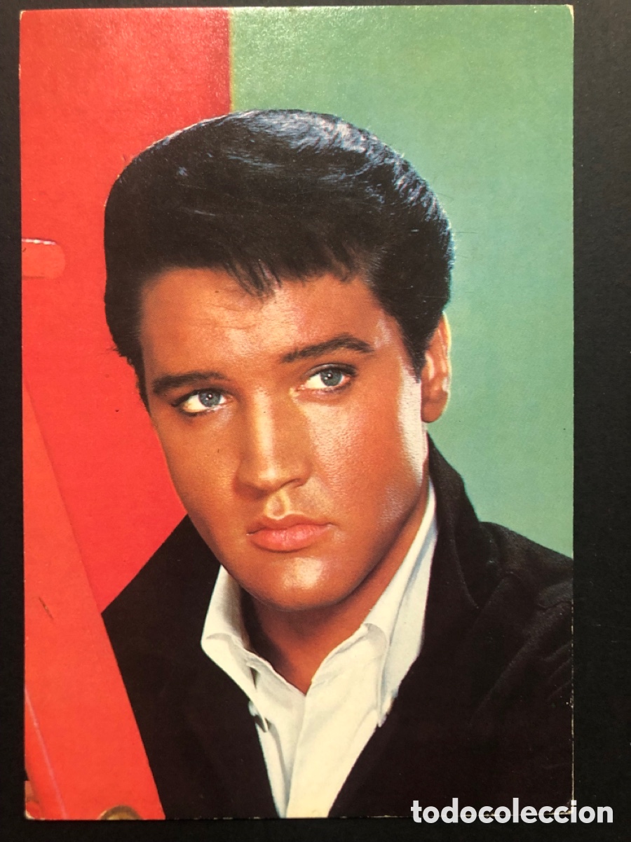 Cine: Antigua tarjeta postal de Elvis Presley A
