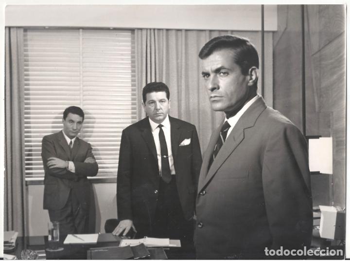 Kino: FJC 0230 ARTURO LOPEZ JOSE MARIA ANGELAT GERMAN COBOS BRILLANTE PORVENIR FOTO B/N ORIGINAL ESPA&Ntilde;OLA