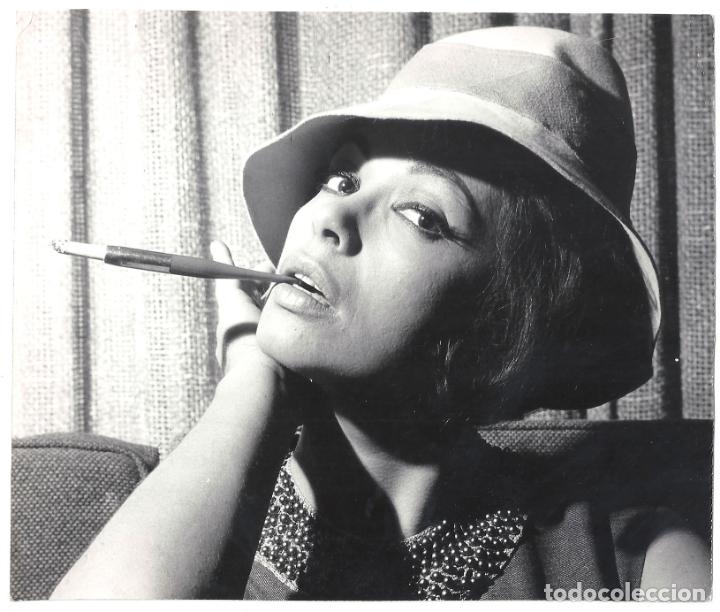 Cin&eacute;ma: FJC 0238 ANA CASARES FOTO B/N ORIGINAL ESPA&Ntilde;OLA FOTOGRAFO TORREMOCHA