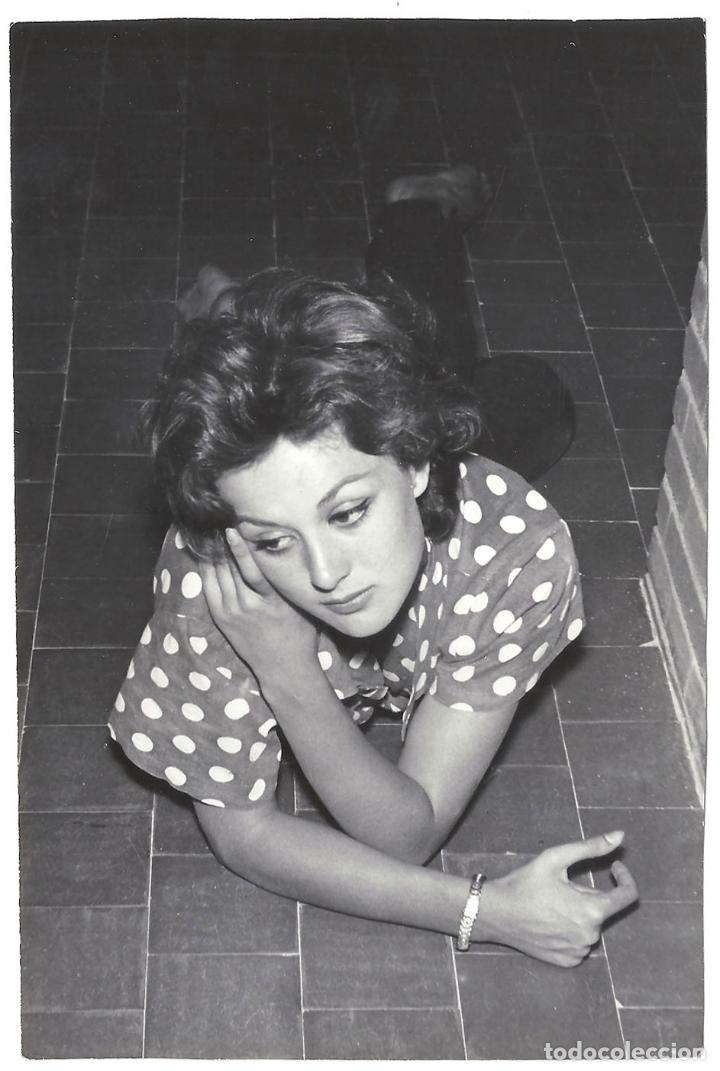 Kino: FJC 0271 MARIA MAHOR FOTO B/N ORIGINAL ESPA&Ntilde;OLA FOTOGRAFO TORRES