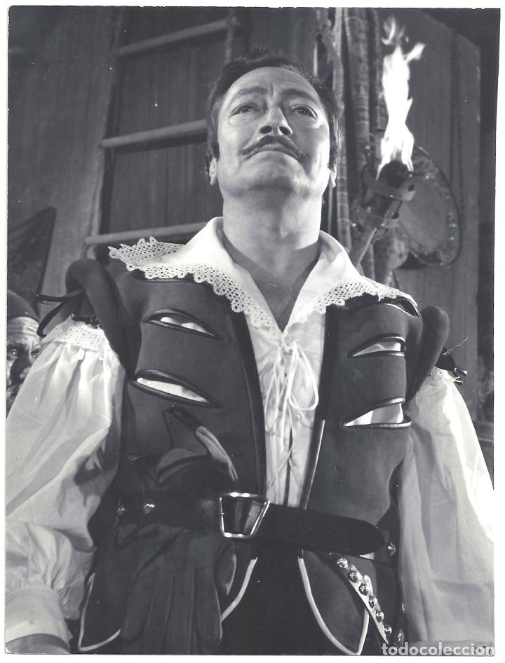 Cin&eacute;ma: FJCX 0291 CARLOS CASARAVILLA LOS CORSARIOS DEL CARIBE FOTO B/N ORIGINAL ESPA&Ntilde;OLA